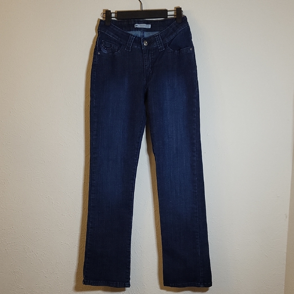 Lee Slender Secret Size 4 Women's Deep Indigo Straight Leg Jeans